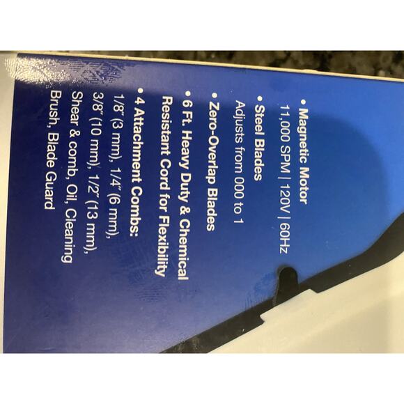 Tyche Turbo Pro Hair Clipper 2 Open No Brush Excellent Working Condition - Picture 8 of 8